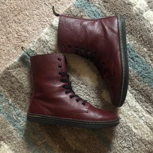 Doc Martens Women’s Red Sneaker Boot